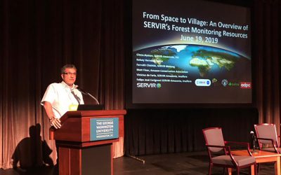 SERVIR experts on ecosystem management and land-use change attend 2019 GFW Summit