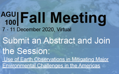 SERVIR to host session at AGU Fall 7-11 December 2020: Submit your abstract