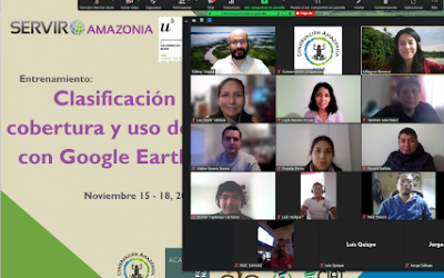 Peruvian Government organizations receive training in Google Earth Engine and the classification of land cover and use