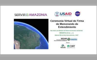 Rondônia é o quarto estado brasileiro a aderir ao programa SERVIR-Amazonia