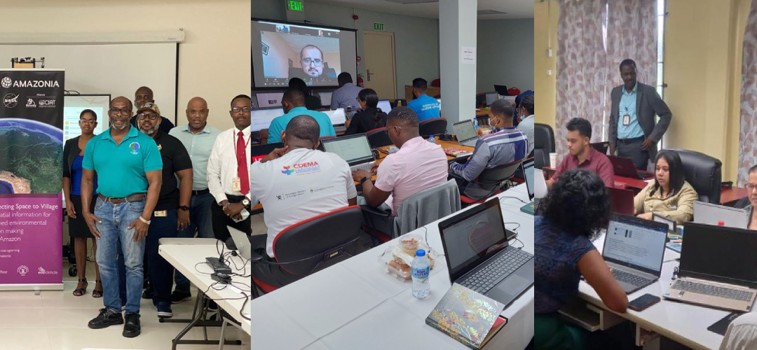 SERVIR-Amazonia delivers geospatial technology training to improve local resilience in the Caribbean