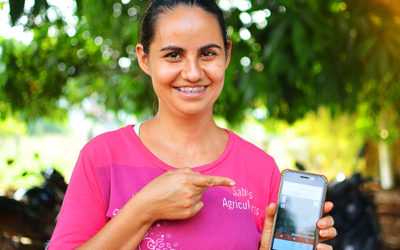 Mulheres da Amazônia brasileira aprendem a usar ferramentas geoespaciais para proteger a floresta e melhorar sua produção agroflorestal